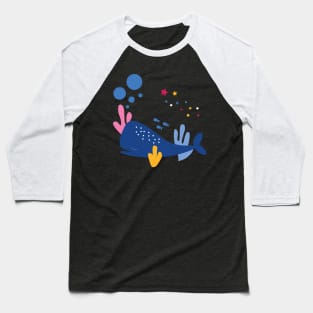 Chill Whale Baseball T-Shirt